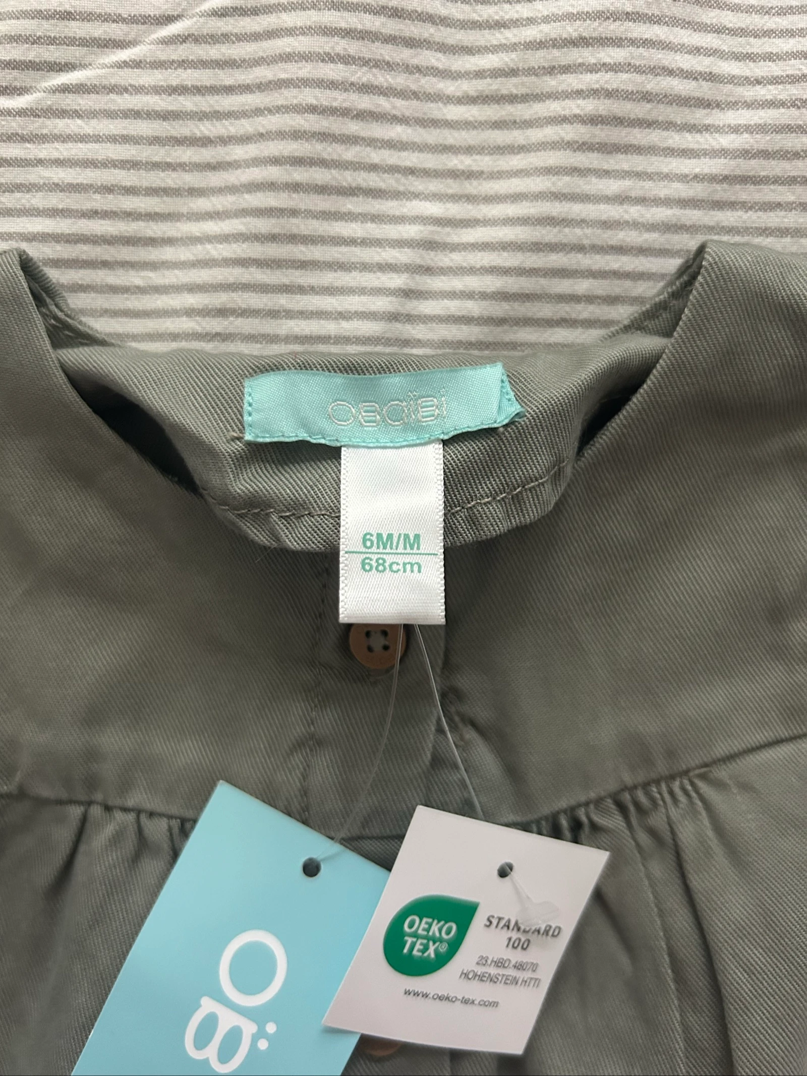 Lote de 2 vestidos nuevos con etiquetas – Okaïdi & Sergent Major – 6 meses / 68cm – photo 3